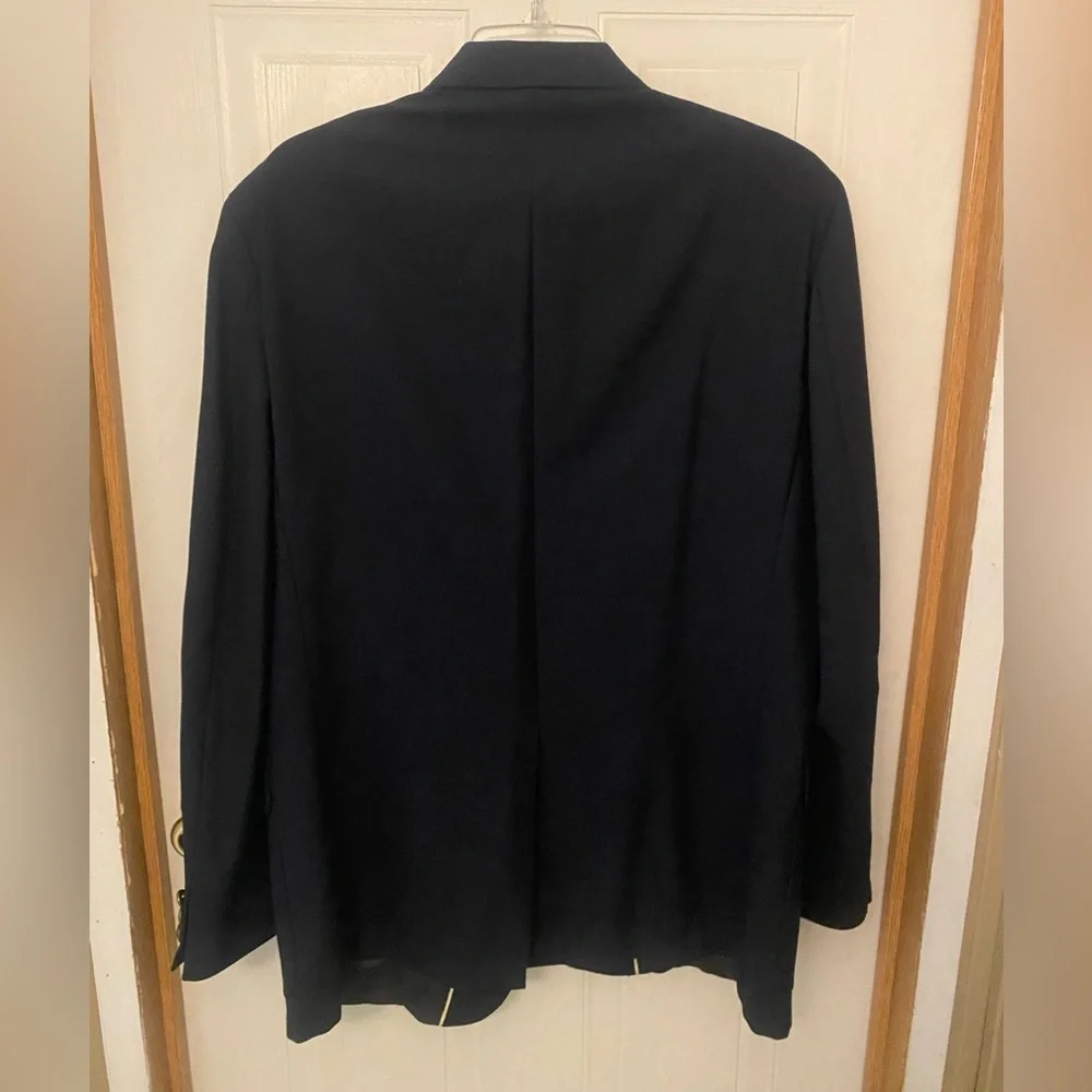 Cartier VTG Men's Navy Two-Button Sport Coat
